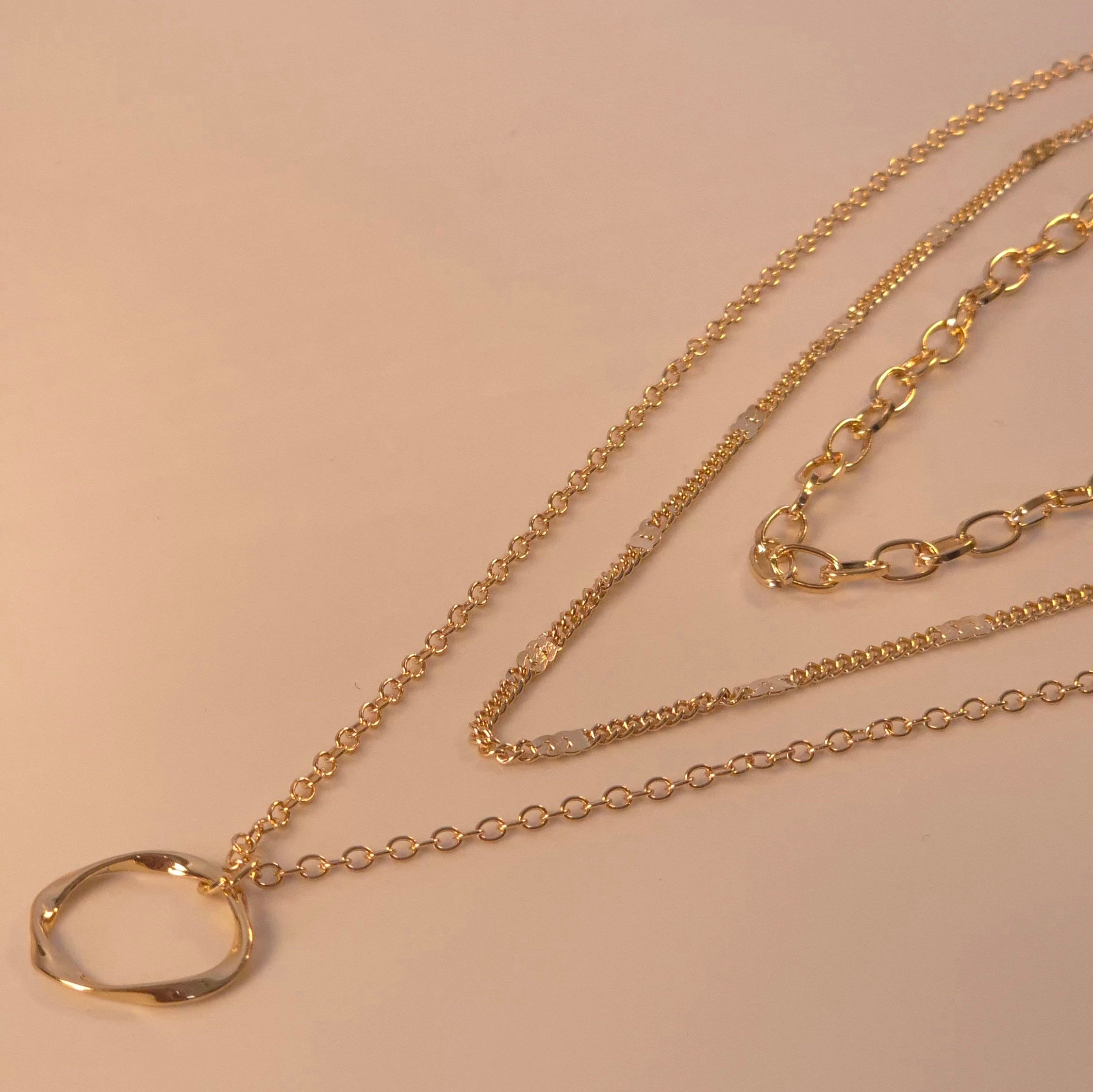 Orbit Layered Necklace