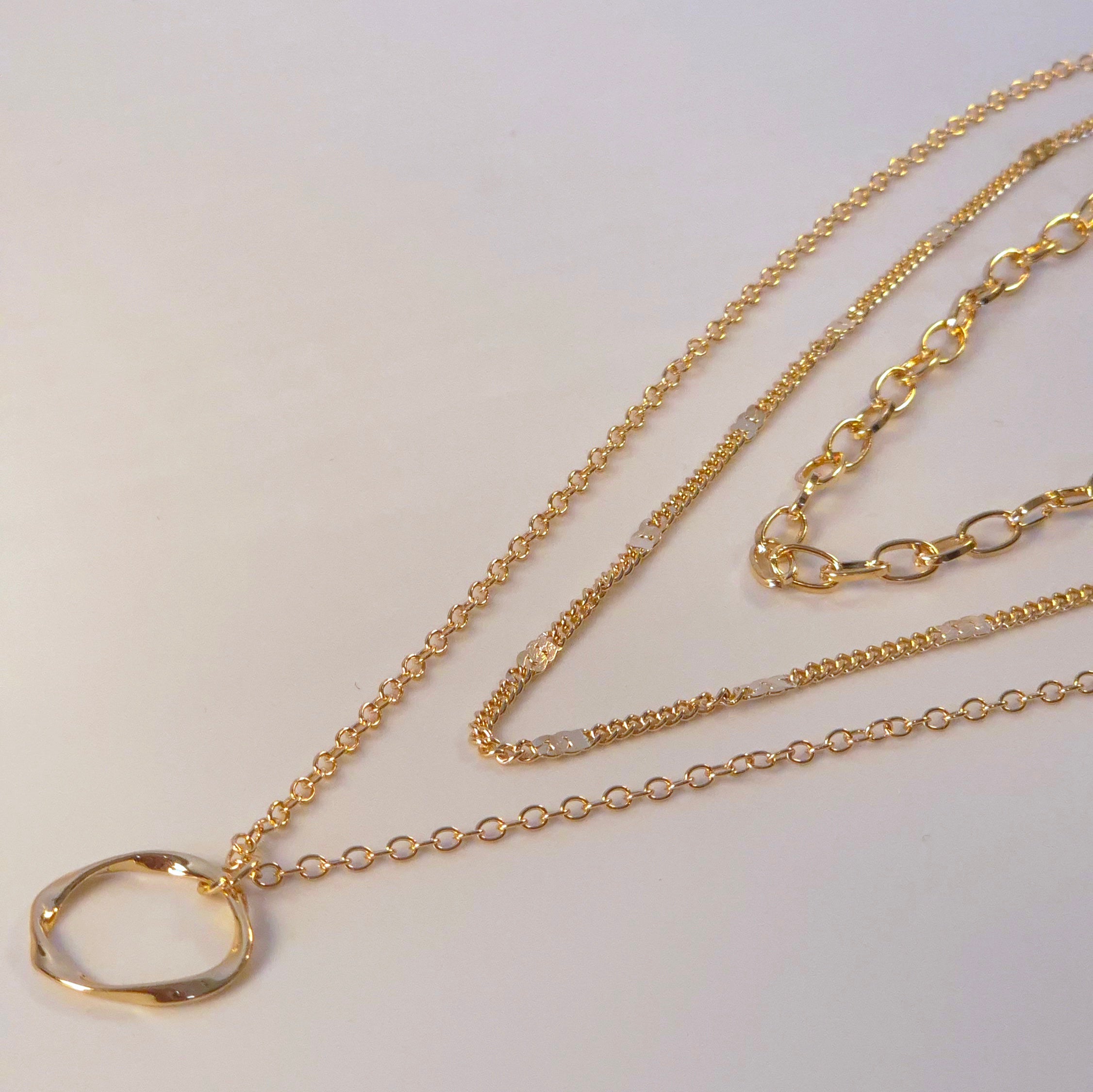 Orbit Layered Necklace