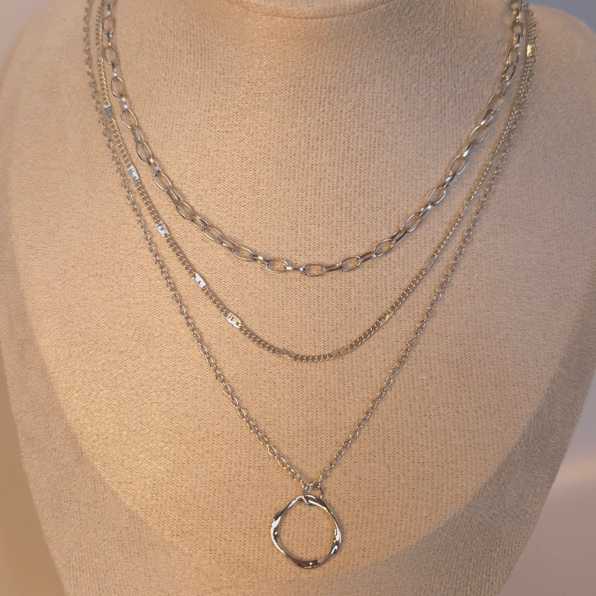 Orbit Layered Necklace