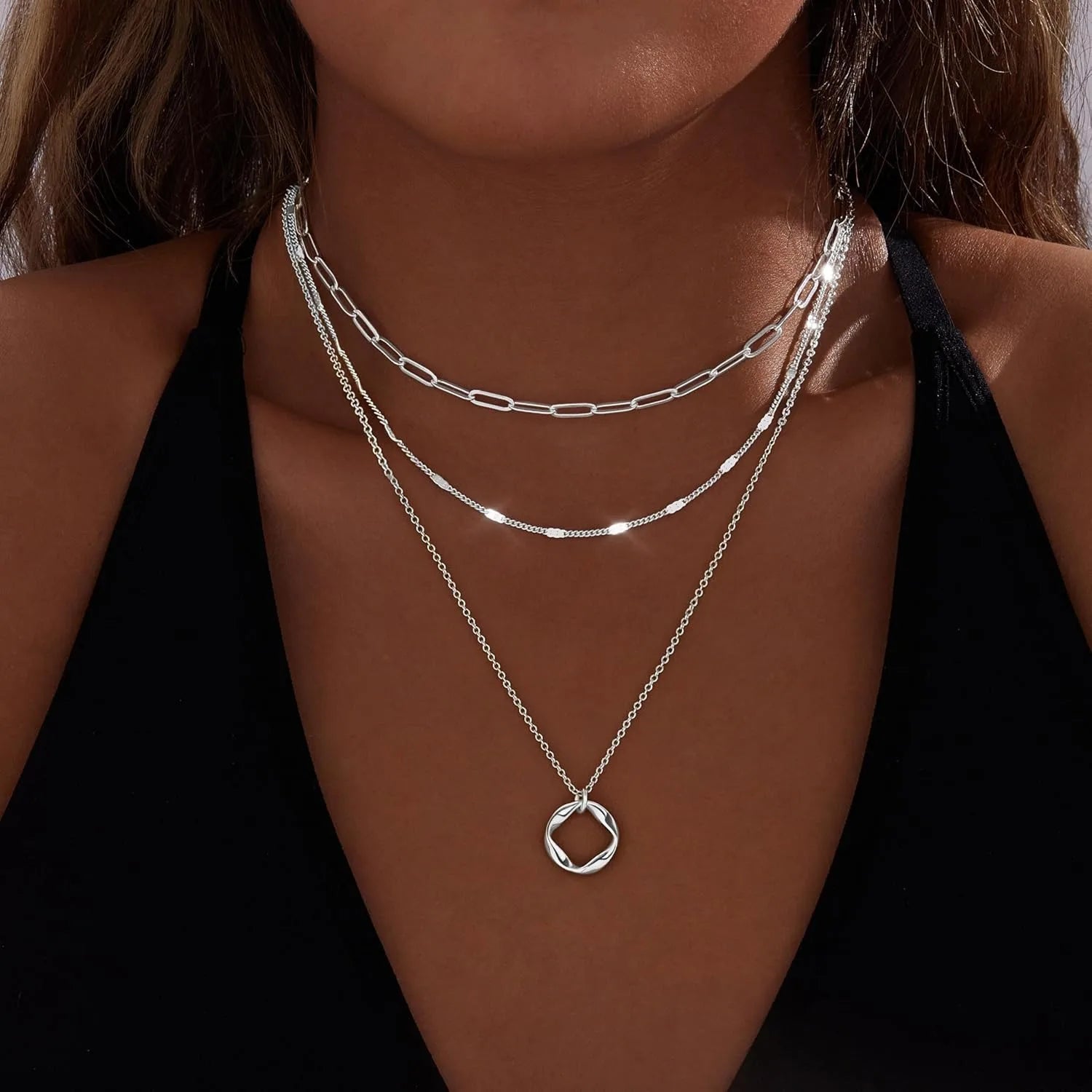 Orbit Layered Necklace